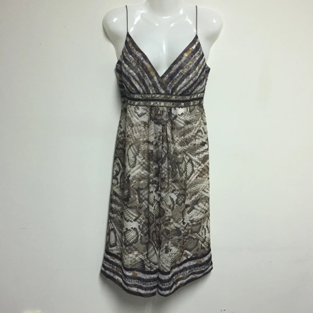Carmen Marc Valvo Silk Dress